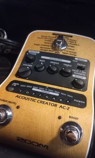 Zoom AC2 Acoustic Guitar Pedal