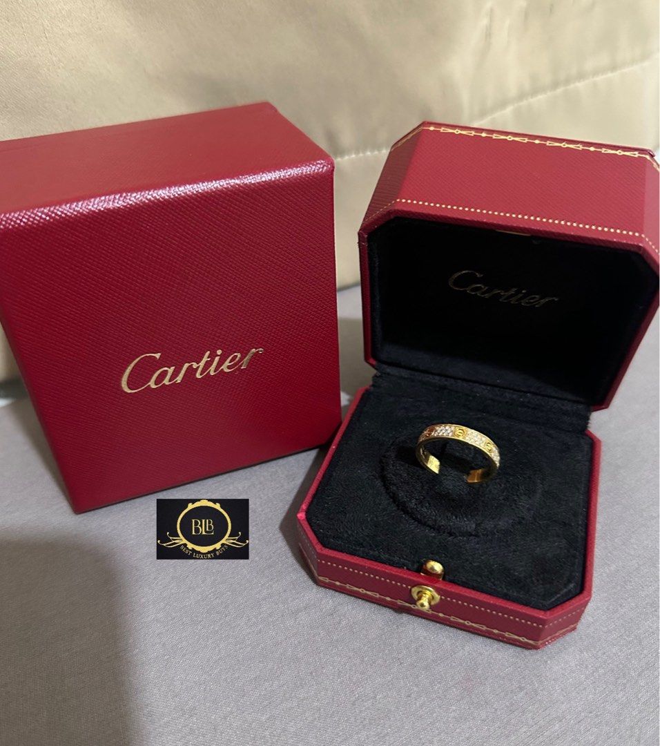 Cartier love ring 18k yellow gold online