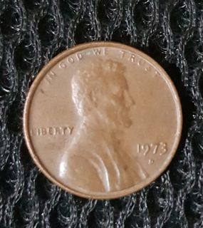 1973 D  Lincoln Memorial Penny
