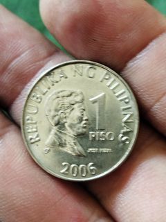 2006 1piso BSP coin