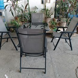 4 Seater Foldable Dining Set