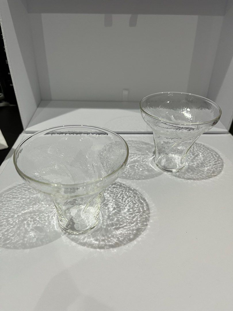純銀杯 三重盃 箱入 208.1g （【HANSCHIU 瀚思】君梵 三宅一生 玻璃對 
