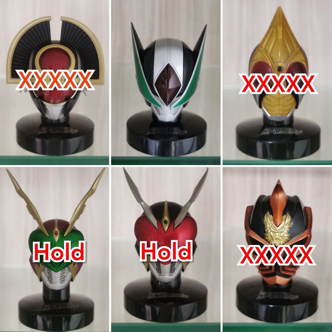 優惠區4」簡介列有每隻價錢1/6 頭像幪面超人假面騎士Kamen Rider 平成