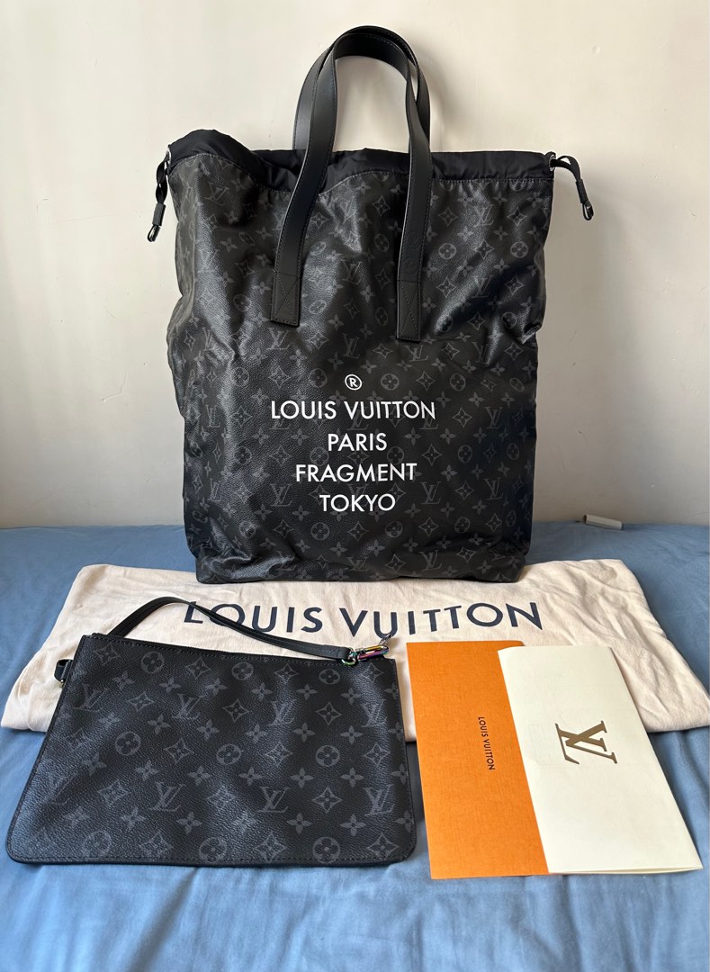 USED Louis Vuitton x Fragment Design LV Tote Bag