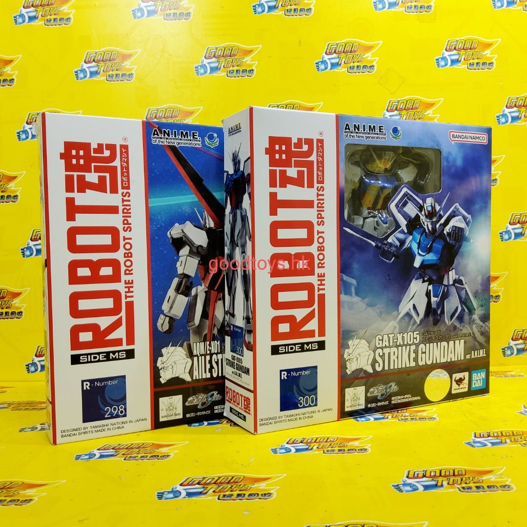 Robot Spirits SIDE MS: Mobile Suit Gundam SEED - GAT-X105+AQM/E-X01 Aile Strike Gundam ver.A.N.I