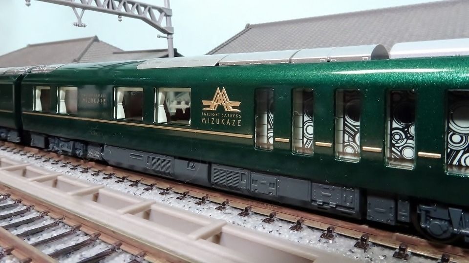 罕有KATO 10-1570 87系TWILIGHT EXPRESS 瑞風特別企畫鐵道模型火車 