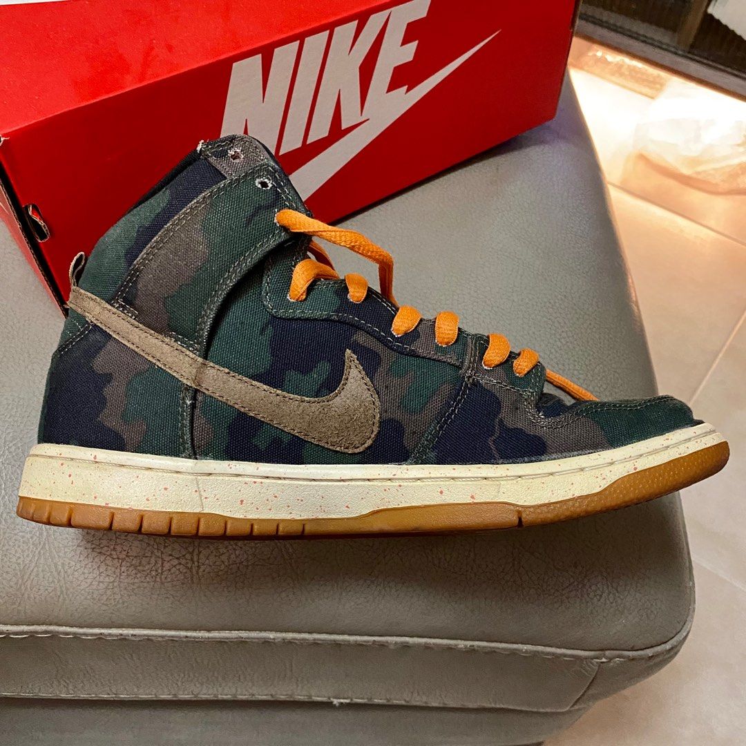 NIKE DUNK HIGH PREMIUM 迷彩 - 靴