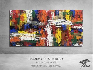 Abstract Painting "Harmony of Strokes 4"