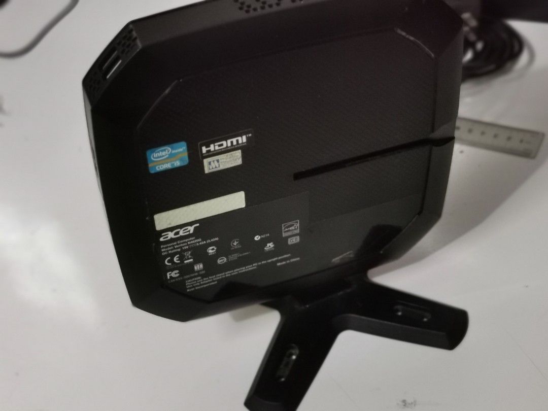 ACER Veriton i5 mini PC (Category: Desktops) located in Paranaque City. Submitted by planet4k (Listing ID 1298643324, Image 2). Description: Pc only Working i5 keyboard and mouse not included Slight delay in power switch button Mini pc.