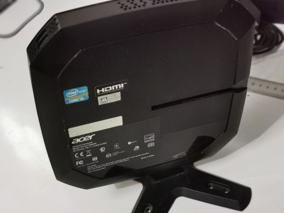 ACER Veriton i5 mini PC (Category: Desktops) located in Paranaque City. Submitted by planet4k (Listing ID 1298643324, Image 3). Description: Pc only Working i5 keyboard and mouse not included Slight delay in power switch button Mini pc.
