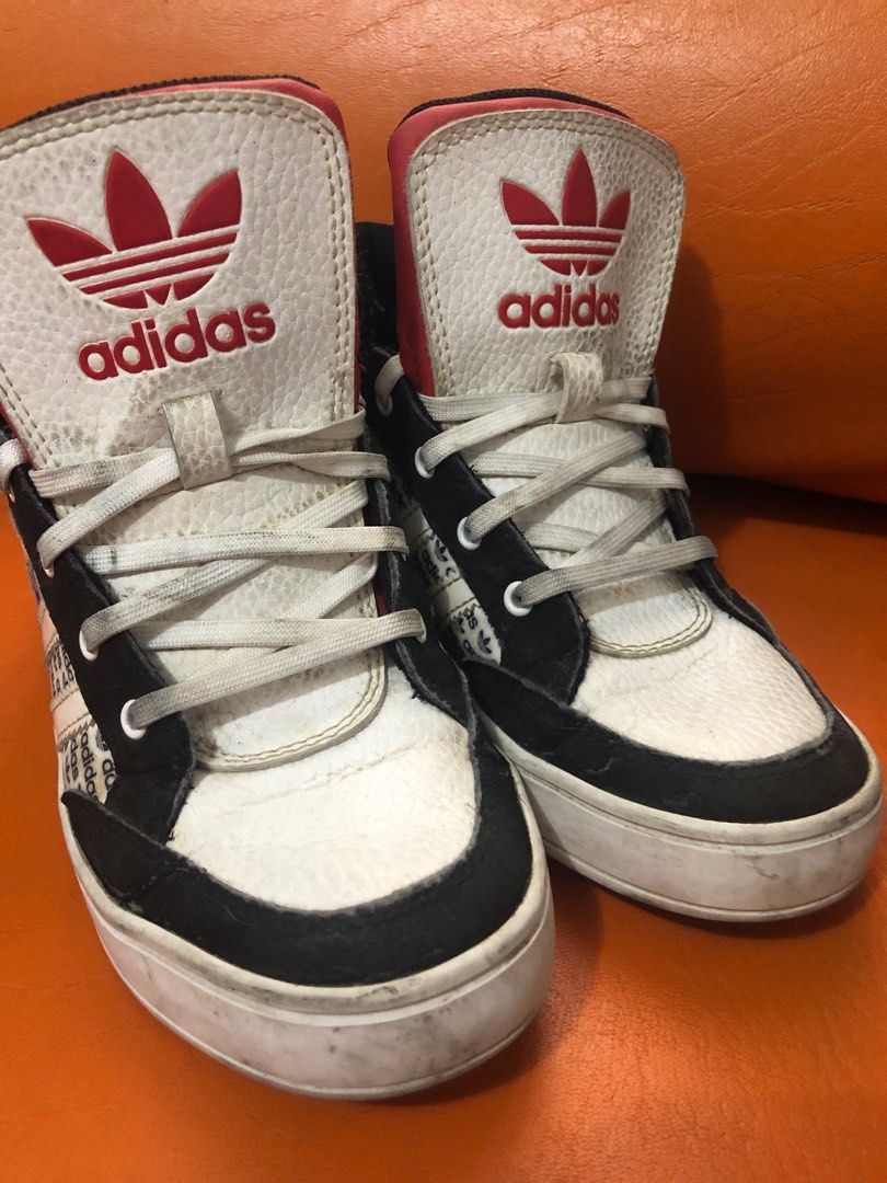 Kids adidas hi tops discount