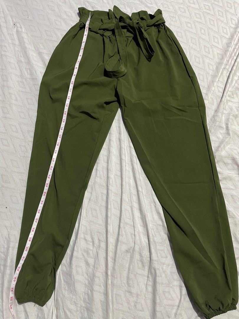 army green candy pants (Category: Other Bottoms) located in Paranaque City. Submitted by ClassPrettyApparel (Listing ID 1298666288, Image 1). Description: ganda in person❤️ s-m.