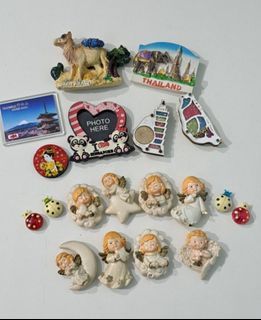 Assorted Imported Ref Magnets For Sale as Lot Only!