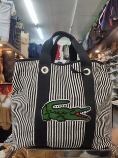 Authentic Lacoste tote bag