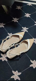 Aztrid size 8. Black shoes never been used, beige shoes used once only