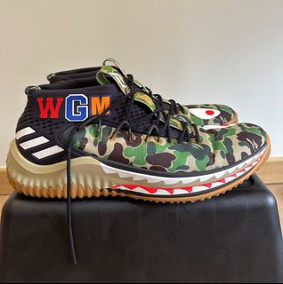 Affordable bape x adidas dame 4 For Sale Sneakers Carousell Singapore