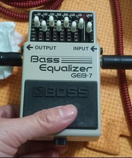 bass/guitar equalizer  BOSS GEB-7