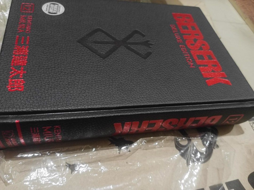 Berserk deluxe edition vol.12 (Category: Comics & Manga) located in Manila. Submitted by jmg13 (Listing ID 1298638052, Image 2). Description: FS:Berserk Deluxe Edition vol.12 In mint condition/binuksan ko lang di ko na galaw. Bought from fully booked. Amoy bago pa din. RFS:Decluttering/Tinatamad na rin bilhin yung ibang vol. 🤣 Loc:Parañaque Sf:Lalamove/cod.
