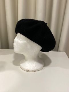 black beret italian hat cap accessory fashion