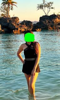 black skirt swimsuit xs