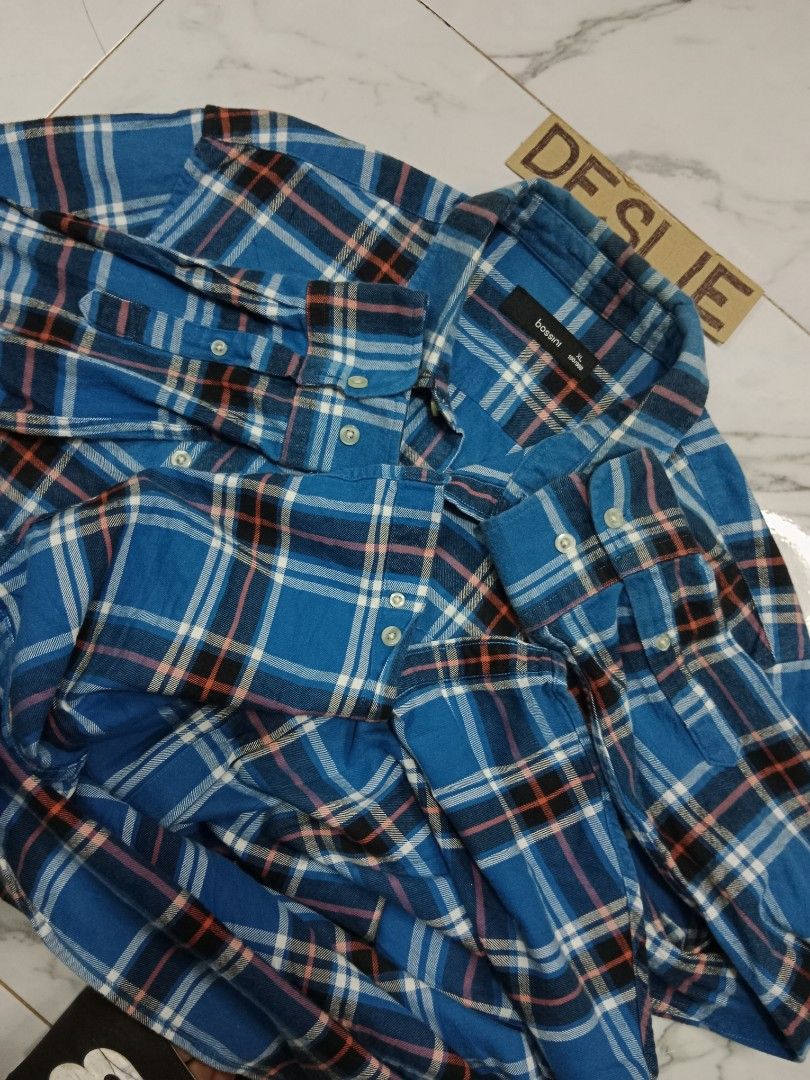 BOSSINI flannel (Category: Sets & Coordinates) located in Lianga. Submitted by deslie_outfitters (Listing ID 1298715348, Image 2). Description: XL on tag good as new.