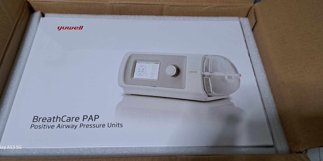 CPAP machine (Category: Medical Supplies & Tools) located in Manila. Submitted by tyngonzales1126 (Listing ID 1298643184, Image 3). Description: selling Cpap almost brand new once lang nagamit bought this for 55k.