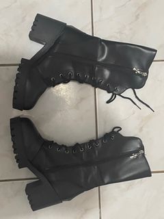 brand new punk alternative fashion leather womens boots