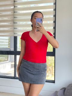 Brandy Melville Red Gina Top