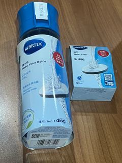 BRITA Fill & Go Vital Water Filter Bottle With Extra Water Filter