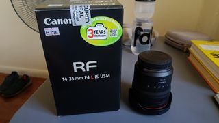 Canon RF 14-35mm f4 L IS USM lens