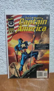 Captain America (Comic) Aug. 1996 No. 454 (Farewell to a Living Legend, 1)