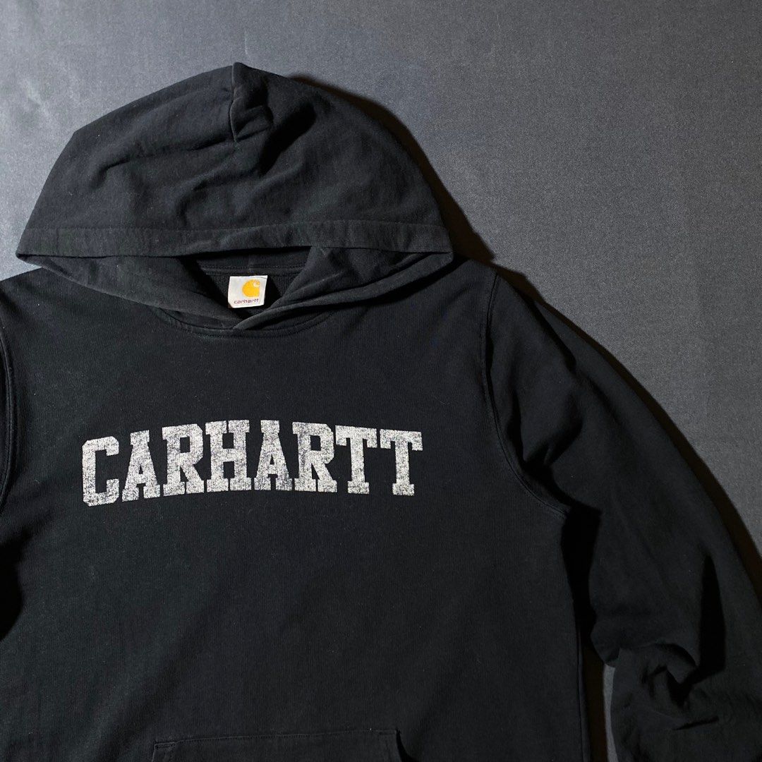 Carhartt hooded college sweatshirt clearance