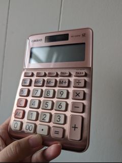 Casio DF-120FM-PK (Pink) Standard Calculator
