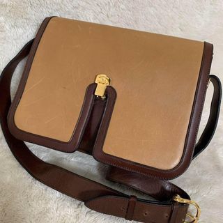 CELINE shoulder bag leather vintage