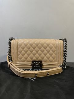 CHANEL Leboy in Quilted Caviar (Sourced from Korea)