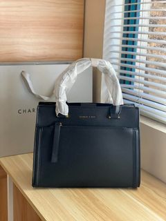 Charles and Keith Anwen Structured Tote Bag