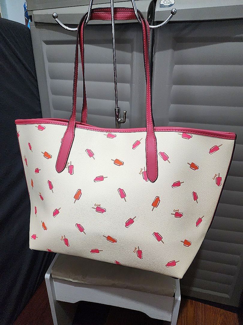Coach City Tote with Popsicle Print (Category: Shoulder Bags) located in Pasay City. Submitted by dylan.fs (Listing ID 1297713735, Image 3). Description: Coach City Tote with Popsicle Print Printed coated canvas and smooth leather Inside zip pocket Snap closure Handles with 10" drop 13" (L) x 11 1/2" (H) x 6 1/4" (W) Kindly check and zoom in on the photos for better appreciation. Please take note of the following before making an offer: • Make su