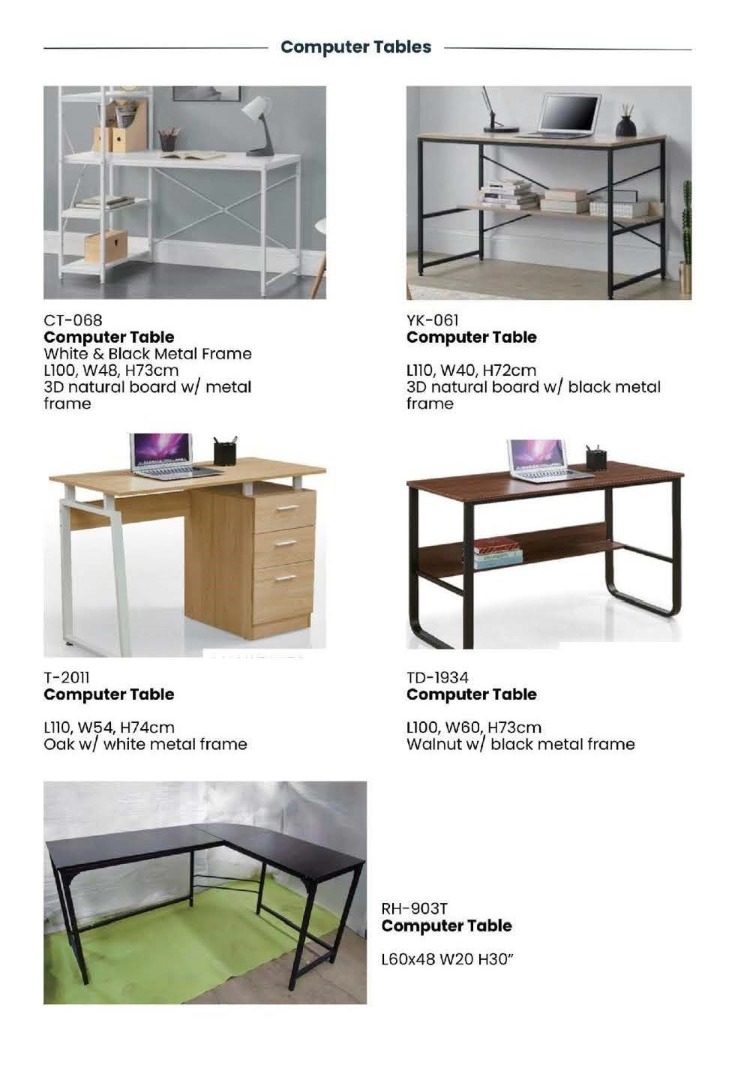 COMPUTER TABLE, Furniture & Home Living, Office Furniture & Fixtures on ...