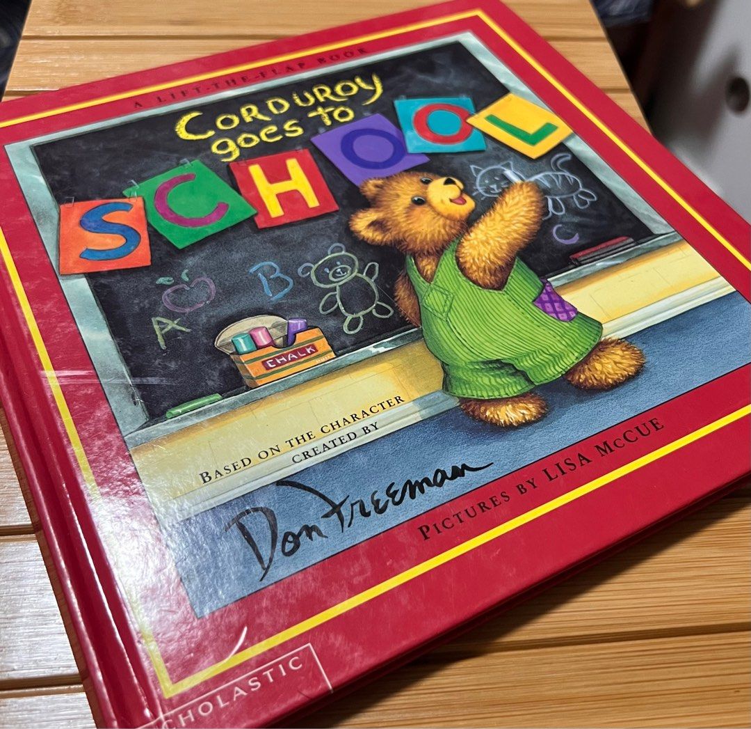 Corduroy Goes to School (Category: Children's Books) located in Makati City. Submitted by gavherns (Listing ID 1298784779, Image 1). Description: Items are to be picked up in Pasay or Makati. Almost new inside pages. .