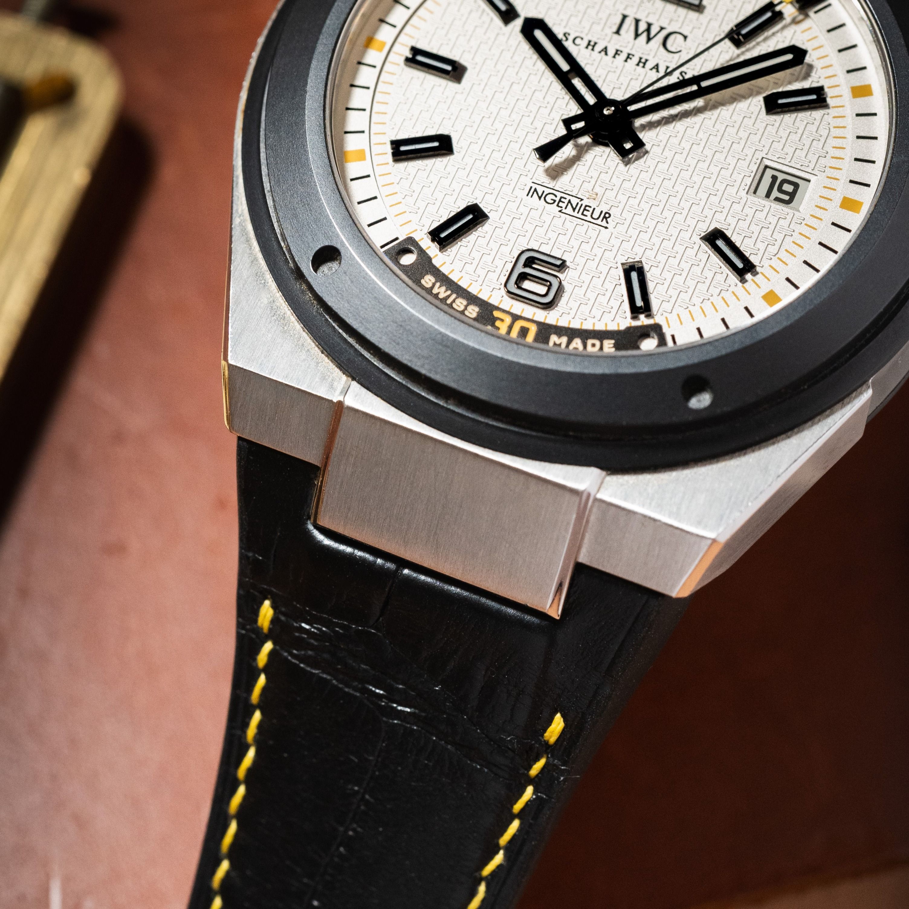 Custom Leather Watch Straps for IWC Watches, Luxury, Watches on