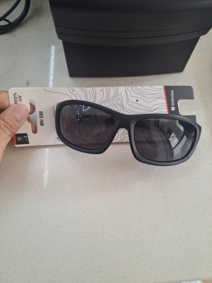 Hiking Sunglasses - MH 500 Black
