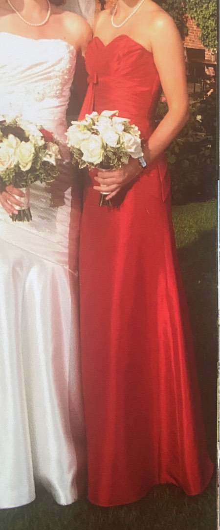 Designer Ebony Rose bridesmaid evening gown