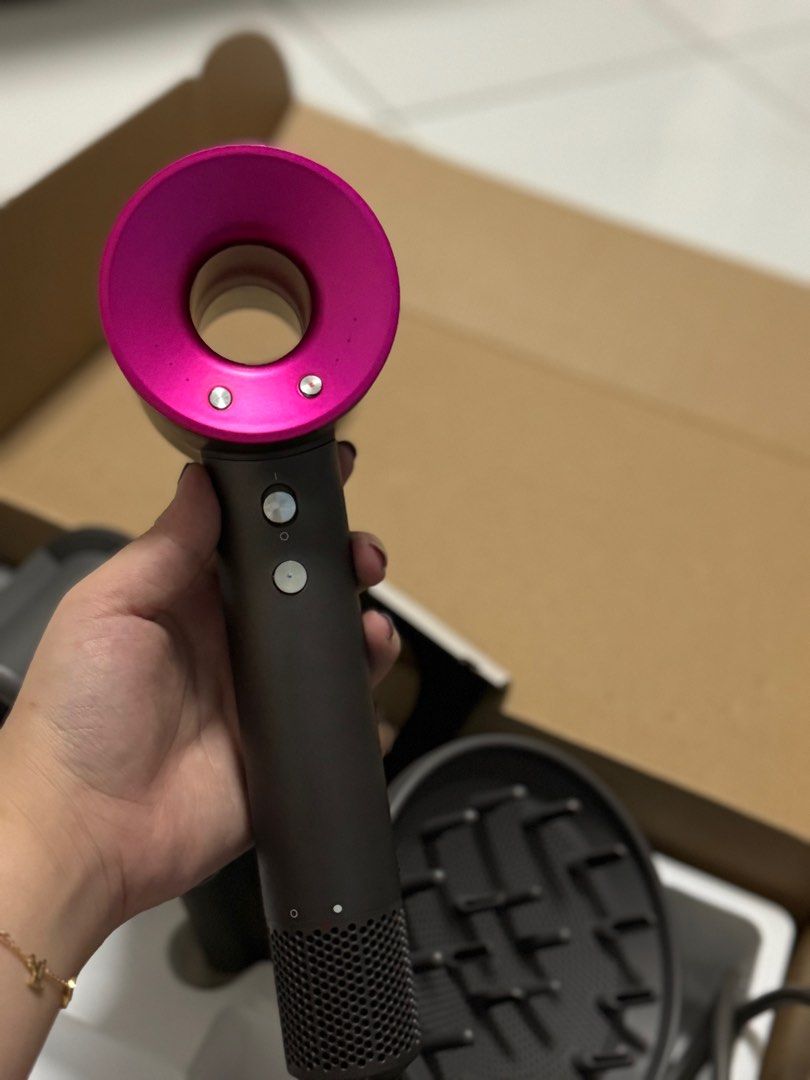 Máy sấy tóc Dyson Supersonic ™Hồng / Xám HD08 220V 15 Máy sấy tóc Dyson Supersonic ™Hồng / Xám HD08 220V
