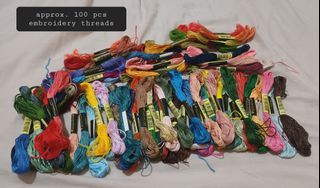 Embroidery Materials (threads/needles/spool)