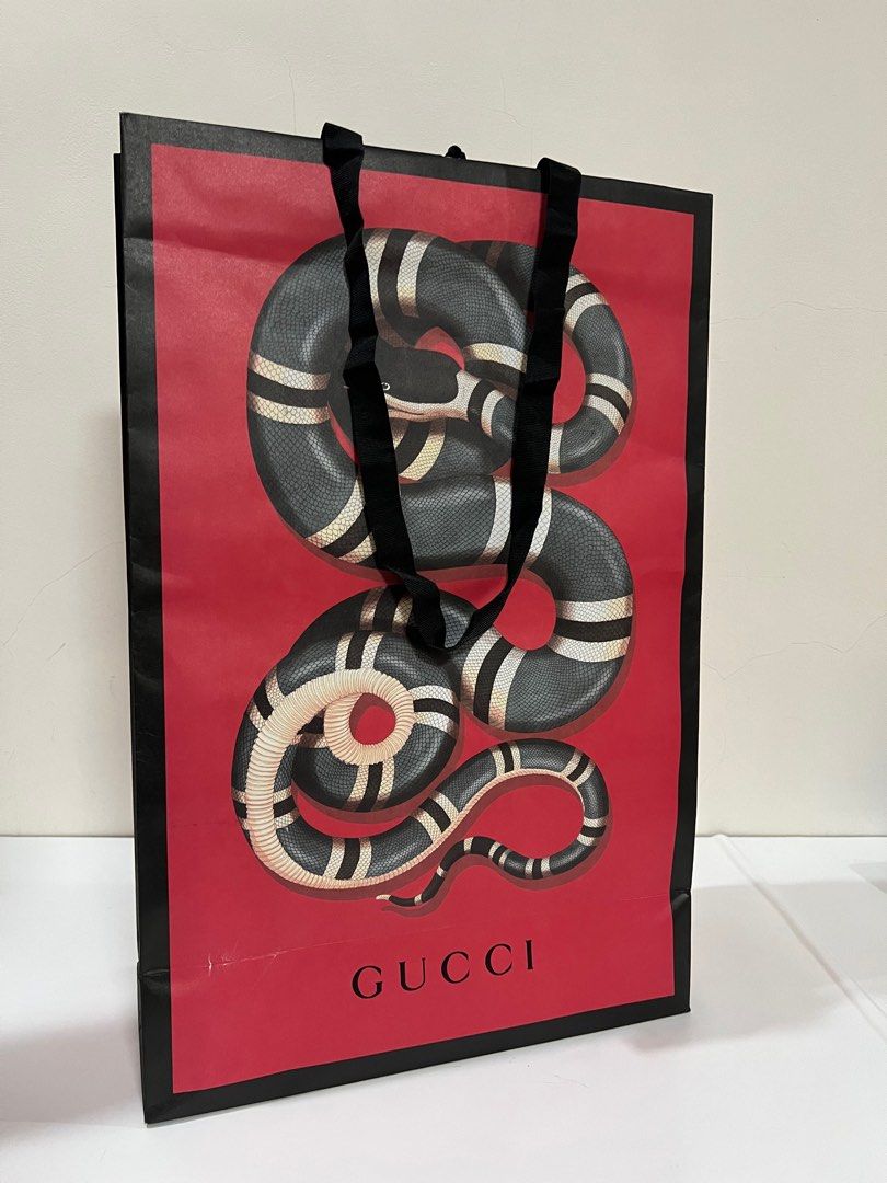 Gucci Paper bag XL (Category: Luxury Bags & Wallets) located in Subic. Submitted by parisianboxes (Listing ID 1298742322, Image 2). Description: Size: XL 35x16x55 cm Pls read all: All items are original and authentic from Paris, France.🇫🇷🇫🇷🇫🇷 Last price posted. Prices are based on size, weight, shipment rates and availability. ♥️♥️♥️ Disclaimer: All joy reservers, scammers will be blocked and reported. All accepted offers are considered sol