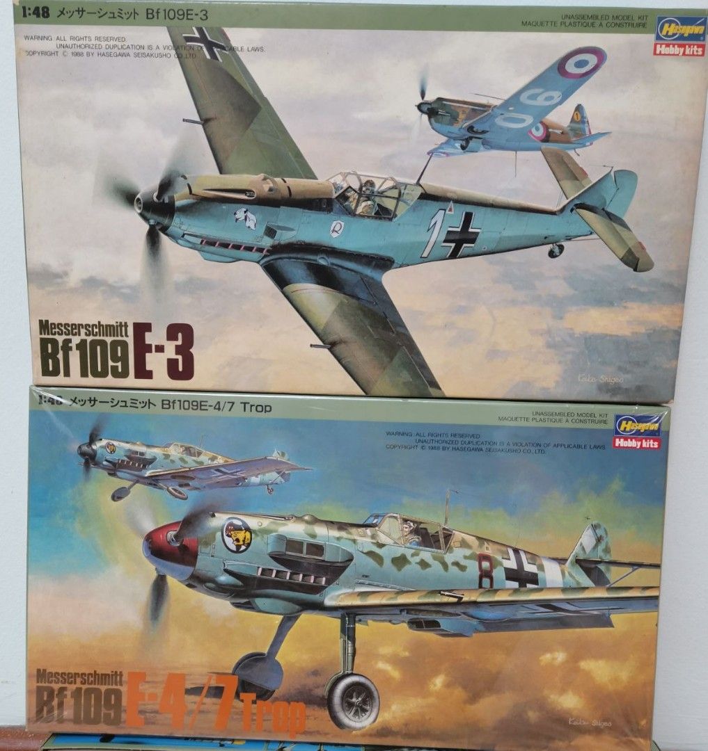 Hasegawa 1/48 BF109, Hobbies & Toys, Toys & Games on Carousell