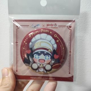 Honkai Star Rail x Wendy's Pom-pom can badge / button pin