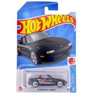 Hot Wheels 91 Mazda MX 5 Miata (J-Imports) 1:64 scale model