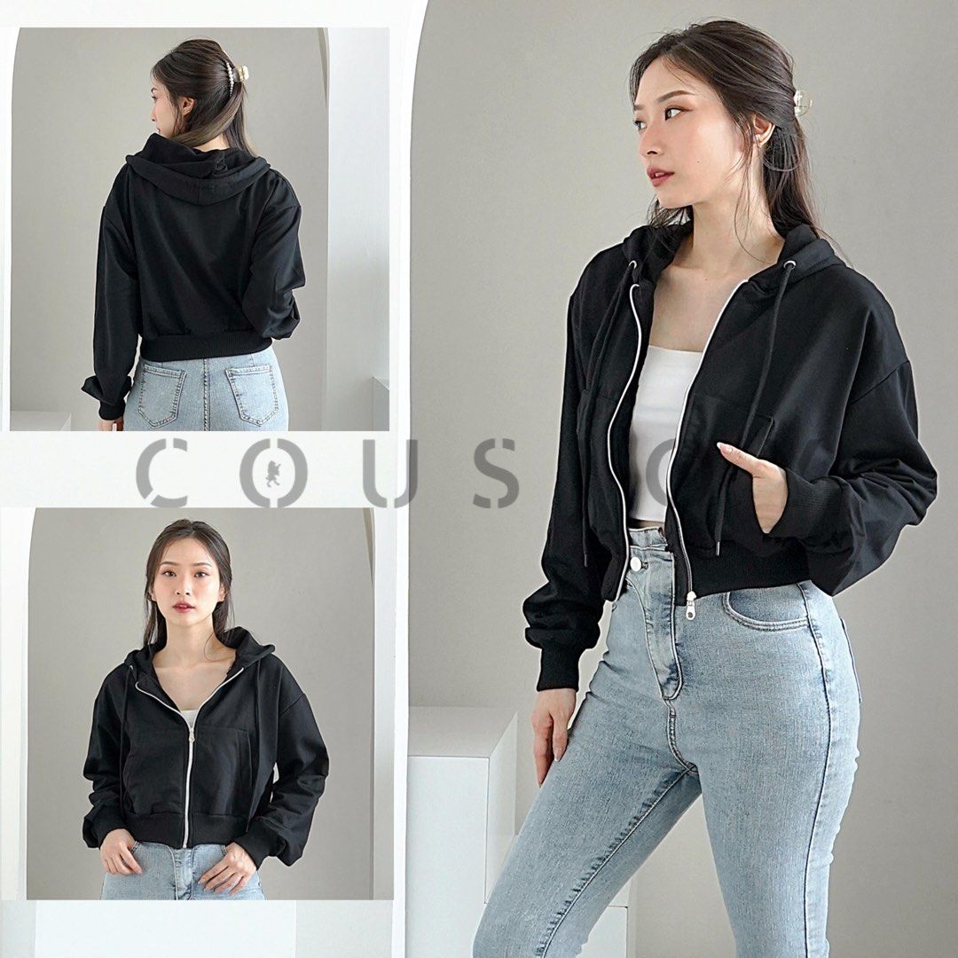 Hoodie crop polos best sale