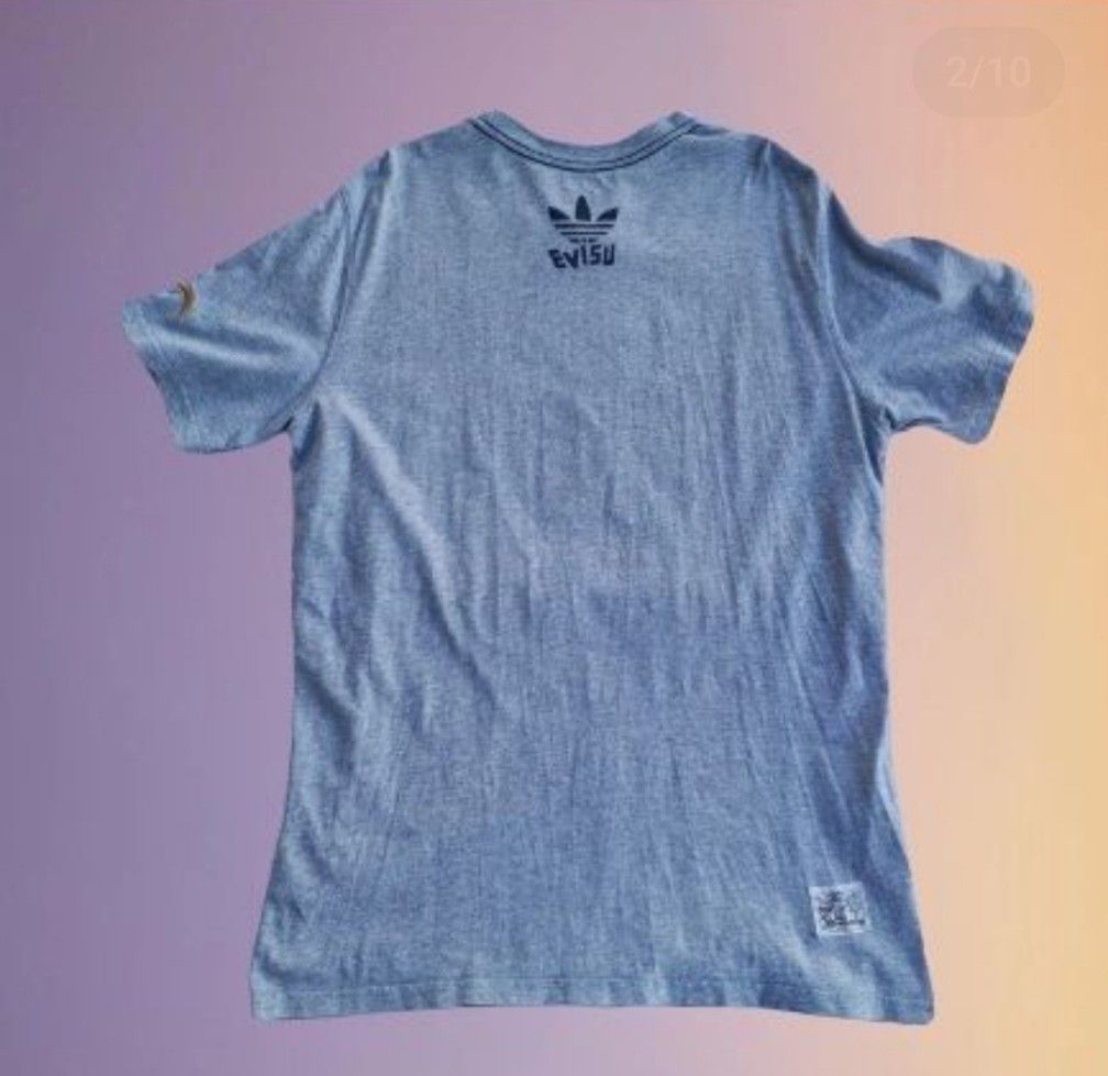EVISU T-SHIRT (Category: Tshirts & Polo Shirts ) located in Manila. Submitted by eothrift (Listing ID 1298743748, Image 3). Description: ‼️FREE SHIPPING‼️ Condition: Excellent Legit/off Size: L on tag Dimension: W: 20.5 - L: 29 Issue: None Color rate: 9 Price: 500 FREE Shipping We Ship Nationwide.